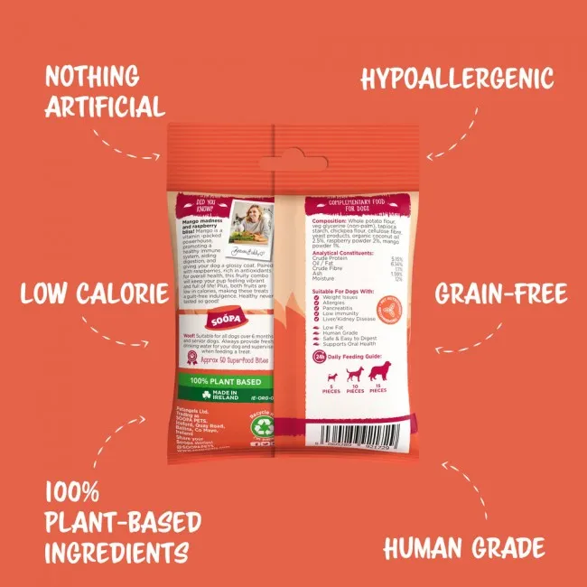 Soopa Bites MANGO I MALINA